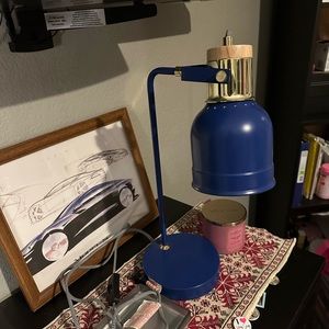 Blue light for desk or nightstand